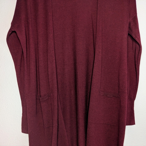 Old Navy Maroon Cardigan - Picture 1 of 13
